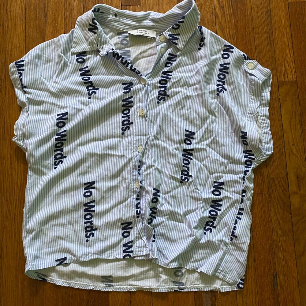 bershka women's button up